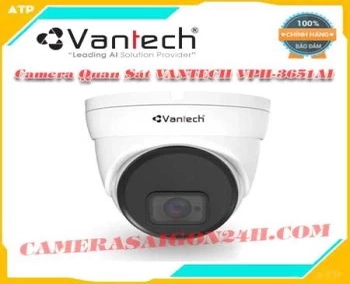VPH-3651AI,Camera hồng ngoại AI IP Vantech VPH-3651AI,Camera IP Dome hồng ngoại 5.0 Megapixel VANTECH VPH-3651AI
