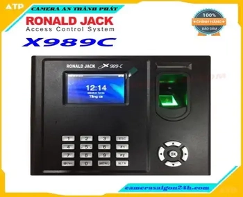 MÁY CHẤM CÔNG RONALD JACK X989C, MÁY CHẤM CÔNG RONALD JACK X989C, RONALD JACK X989C, X989C