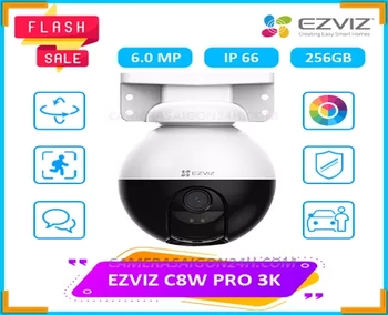 Camera Ip wifi xoay 360 ngoài trời ezviz-c8w-pro-3k giám sát an ninh toàn cảnh thông minh hiện đại