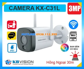 Camera IP WIFI KBVISION KX-C31L (3MP), camera quan sát KX-C31L, lắp đặt camera KX-C31L, lắp camera KX-C31L giá rẻ, camera giám sát KX-C31L, camera không dây KX-C31L, camera ngoài trời KX-C31L, camera báo động KX-C31L, KX-C31L, camera KX-C31L giá rẻ,
